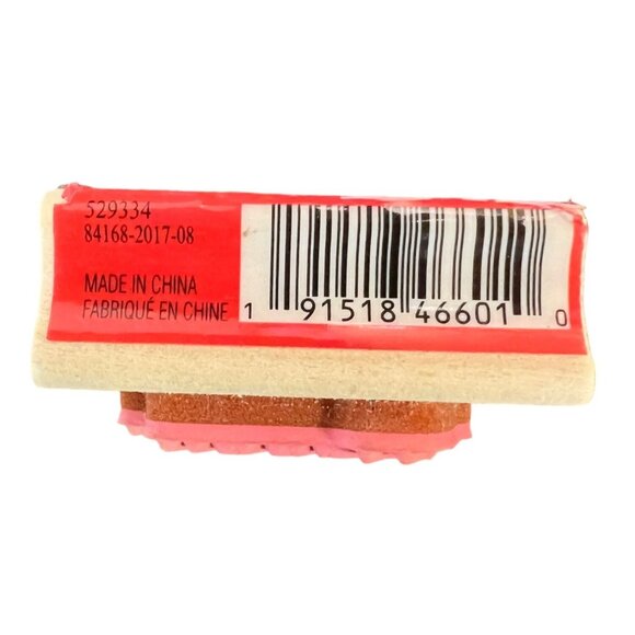 Happy Hanukkah Craft Smart Wood & Rubber Stamp - Picture 2 of 4